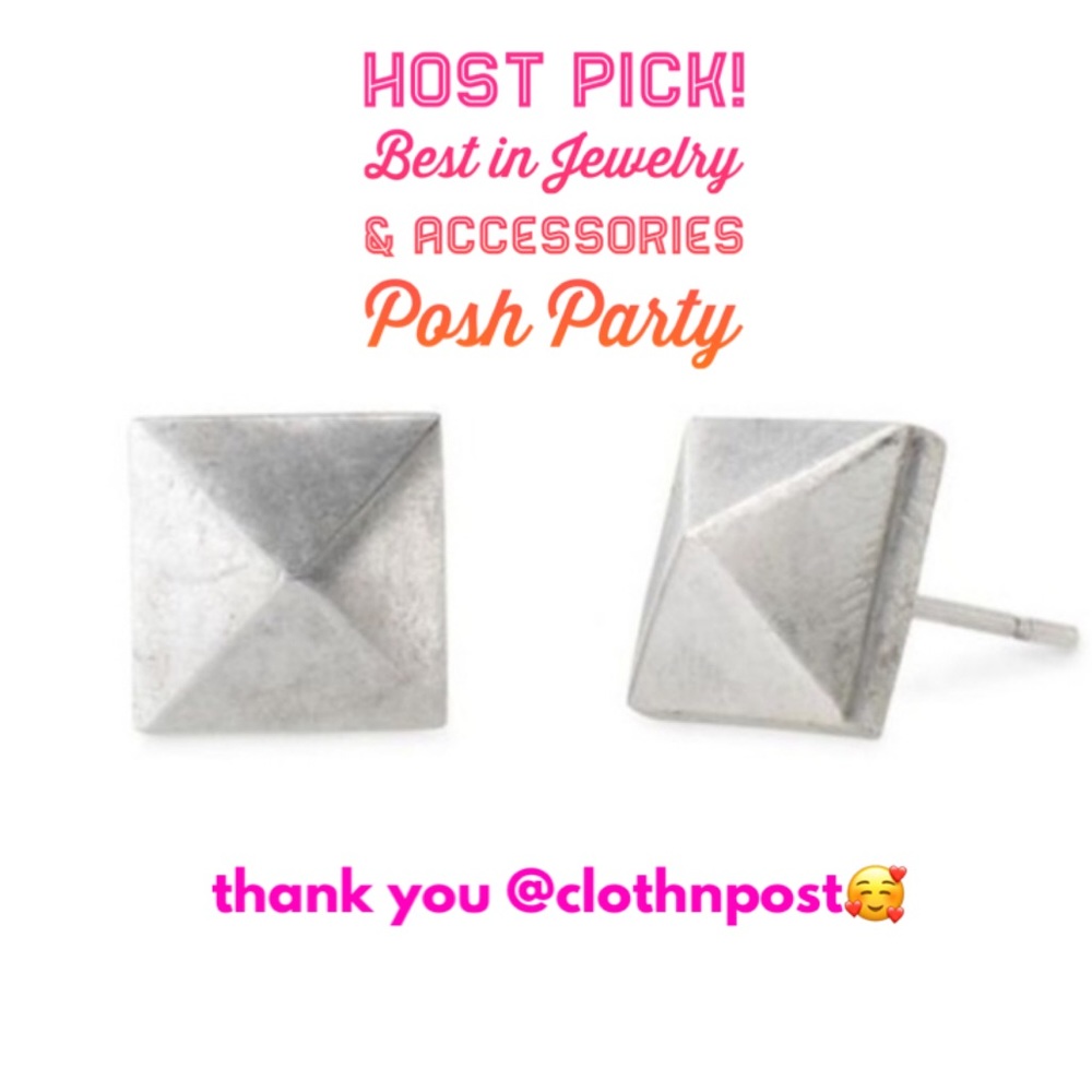 Stella & Dot | Elegantly Edgy⚔️Vintage SILVER Cleopatra Studs